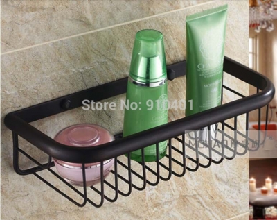 Wholesale And Retail Promotion NEW Bathroom Shelf Shower Cosmetic Caddy Square Basket Shelf Oil Rubbed Bronze [Storage Holders & Racks-4372|]