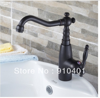 Wholesale And Retail Promotion NEW Oil Rubbed Bronze Bathroom Basin Faucet Kitchen Sink Mixer Tap Swivel Spout