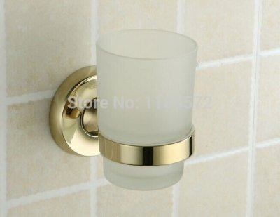 golden plating tumbler holder cup&tumbler holders tumbler toothbrush cup holder bathroom accessory