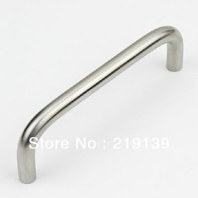 10PCS 96mm Furniture Bathroom Stainless Steel Door Handle Drawer Morden Kitchen Cabinet Pulls Bar [StainlessSteelPull-139|]