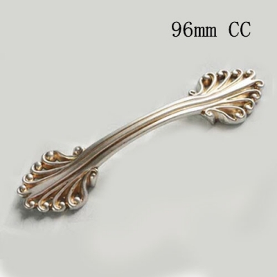 96mm CC Antique Silver Cabinet Handles Pulls Cupboard Closet Drawer Handles Furniture Handles Bars Wholesale [CabinetHandle-318|]