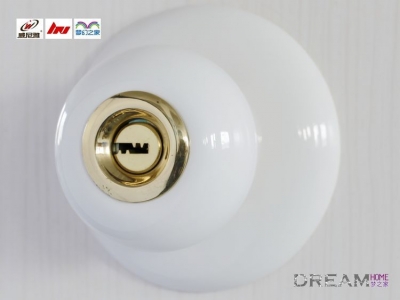 Free Shipping 1pc/lot Ceramic Door Lock / Ball Lock/ bedroom door lock