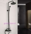 Luxury Rain Oil Rubbed Bronze Shower Set Faucet 8