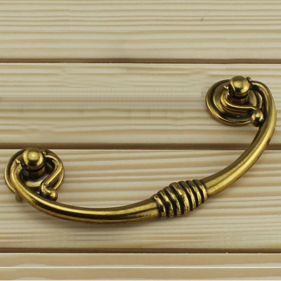 Simple fashion European copper furnitrue handle antique european-style handle cupboard knob drawer handle [European brass knobs-562|]