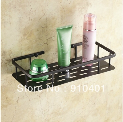Wholesale And Retail Promotion Oil Rubbed Bronze Wall Mounted Bathroom Shower Shelf Caddy Basket Shower Hooks [Storage Holders & Racks-4351|]