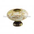 crackled ceramic bed knobs wholesale and retail shipping discount 100pcs/lot AS28-AB