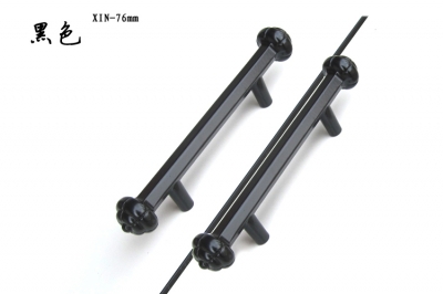 76mm pull handle / black cupboard pull handle/ Black cabinet knob/ drawer pull
