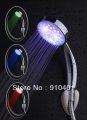 Morden 4 colors changing with temperature shower hand held shower bathroom LED light hand shower