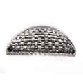 New classical European contracted style cupboard door drawer knobs ancient silver furniture handle/straight rattan pulls