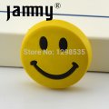 Top fashion for soft kids smile face handles in circular shape