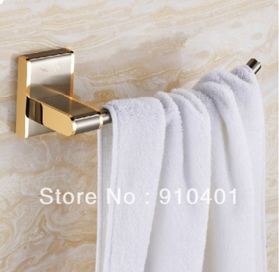 Wholdsale And Retail Promotion Free Ship Luxury Antique Brass Wall Mounted Towel Ring Square Towel Rack Holder [Towel bar ring shelf-4595|]