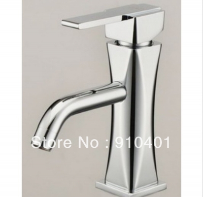 Wholesale And Retail Promotion Euro Long Spout Single Lever Bathroom Sink Faucet Chrome Brass Sink Mixer Tap