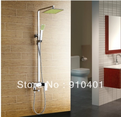 Wholesale And Retail Promotion Luxury Wall Mounted Bathroom Shower Faucet Set Bathtub Mixer Tap Shower Column [Chrome Shower-1915|]