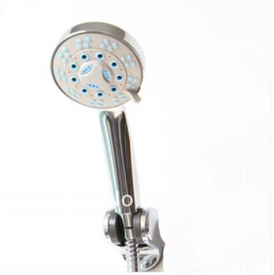 Wholesale And Retail Promotion Multi-Function Hand Held Shower Bathroom Rain Shower Head 5 Spray Modes Chrome [Shower head &hand shower-4026|]