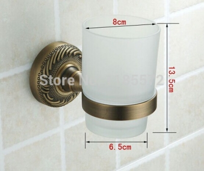 brass antique tumbler holder cup&tumbler holders tumbler toothbrush cup holder bathroom accessory [brassbathroomsets-75|]
