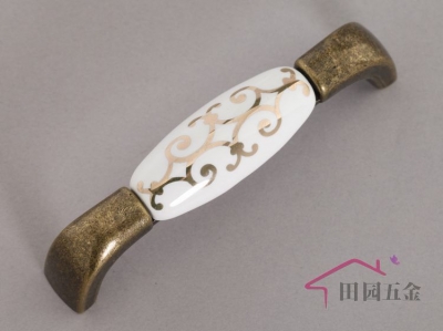 96mm European style GOLD furniture handle / cabinet pull / Antique bronze handle/ drawer pull