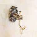 Antique Brass Hats Clothes towel Robe Hook Hanger Bathroom Accessories Bronze Color and Wall Mounted