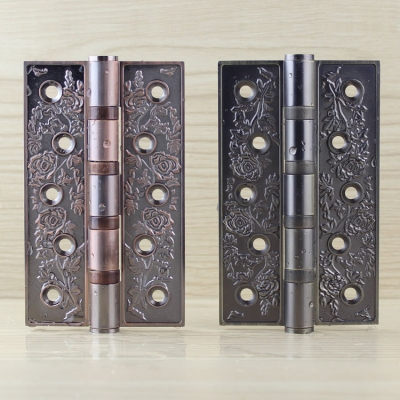 Europe style Aluminum alloy 4 inch door hinges classical high quality with ballbearing strong hinges Free shipping