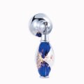 G0180Navy Modern Coloured glaze& Brass Furniture Handle Creative High Grade Closet Knobs Personality hammer pull for Drawer
