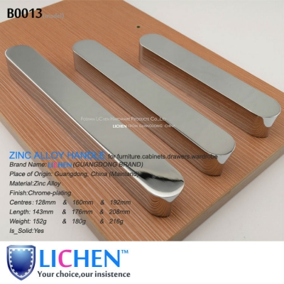 LICHEN (2 pieces/lot) 128mm Centres Furniture Hardware Zinc alloy Chrome-plated finishing Handle&Cabinet Handle&Drawer Handle