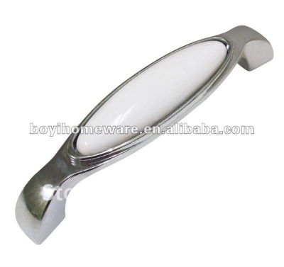 Nice zinc handle knob door and furniture hardware ceramic door knob brand handles wholesale and retail 50pcs/lot H0-PC [SilverZincAlloyHandlesandKnobs-459|]