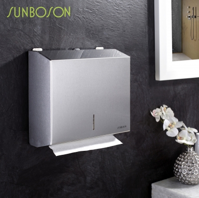 Sunboson stainless steel paper towel box hanging stainless steel paper towel holder paper towel holder pumping paper box [OtherProducts-339|]