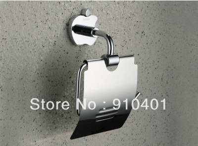 Wholesale And Retail Promotion NEW Wall Mounted Bathroom Chrome Brass Toilet Paper Holder Roll Tissue Holder [Toilet paper holder-4563|]