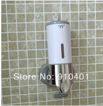 Wholesale And Retail Promotion Wall Mounted Round Style Bathroom Shampoo/ Soap Dispense Pop Up Soap Dispenser [Soap Dispenser Soap Dish-4208|]