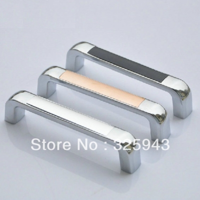 96mm Zinc Alloy Chrome Finished Simple Cabinet Cupboard Drawer Pull Handle Bars [Zinc Alloy Pull-474|]