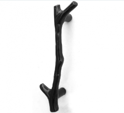 Home Hardware Branch Twig Black Handle Door Cabinet Drawer Pulls(C.C.:96mm,Length:121mm) [AluminumCabinetHandle-3|]