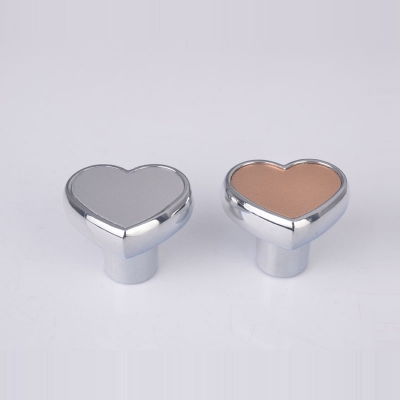 Kitchen Hardware Love Heart Knob Handle for Furniture Kitchen Cabinet Drawer, heart shaped knob cabinet pull cupboard knob