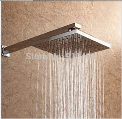 Wholesale And Retail Promotion Bathroom Ceiling/ Wall Mount Shower Head 8" Square ABS Shower Head Chrome Finish [Shower head &hand shower-4078|]