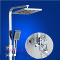 Wholesale And Retail Promotion Bathroom Squre Shower Faucet Bathtub Mixer Tap Set 8