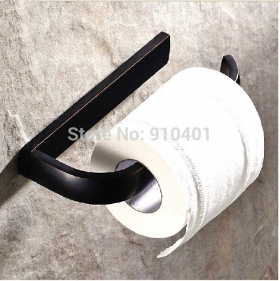 Wholesale And Retail Promotion Modern Oil Rubbed Bronze Bathroom Wall Mounted Toilet Paper Holder Tissue Holder [Toilet paper holder-4727|]