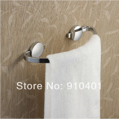 Wholesale And Retail Promotion Wall Mount Contemporary Chrome Brass Wall Mounted Bathroom Towel Rack Bar Holder