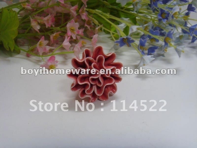 handcrafted cute flower cabinet knobs drawer knobs dresser knobs kitchen knobs wholesale and retail 200pcs/lot MG-4