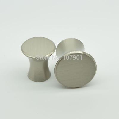 l type round high quality zinc alloy single hole drawer pulls and kitchen cabinet knobs 19g chrome bushed finishing