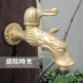 Brass Copper animal faucet tap pool tap bronze garden tap garden hardware garden bibcocks