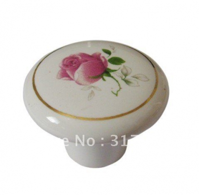 Classic cabinet wardrobe drawer ceramic knobs handles 50pc per lot Wholesale & retail Shipping discount