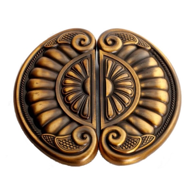 European rural style furniture handle classical zinc alloy palace pull coffee rings for cabinet or drawer Free shipping