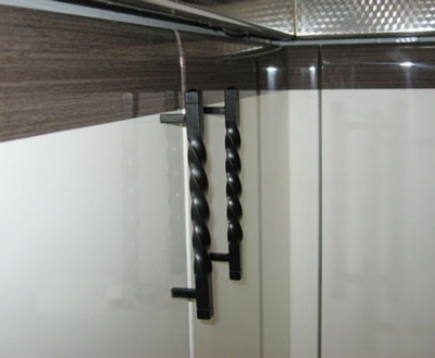Matte Black Kitchen Drawer Pulls Handles For Dresser Or Cabinet(C.C.:128mm, L:152mm) [IronCabinetHandle-236|]