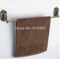 Wholesale And Retail Promotion Luxury Antique Bronze Wall Mounted Bathroom Towel Rack Holder Single Towel Bar