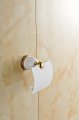 Wholesale And Retail Promotion Modern Brass Rose Golden Wall Mounted Bathroom Toilet Paper Holder W/ Storage