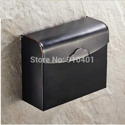 Wholesale And Retail Promotion Waterproof Oil Rubbed Bronze Wall Mounted Toilet Paper Holder Tissue Holder Box [Toilet paper holder-4628|]