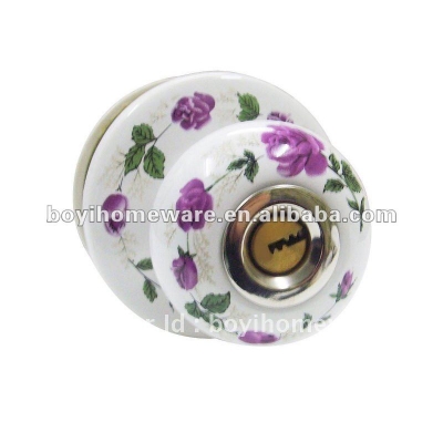 blossom porcelain keyed latch lock mortise lock wholesale and retail shipping discount 24 sets/lot S-007