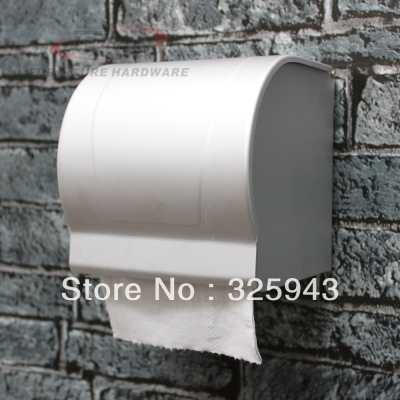 Cheap space aluminum toilet paper carton holder roll tissue case with cover dispenser washroom bathroom accessories