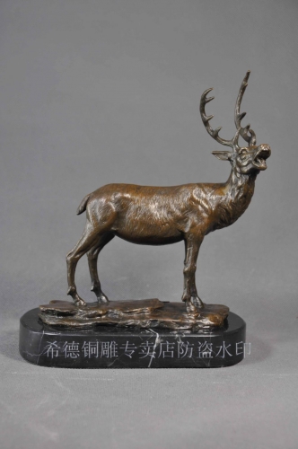 Copper sculpture animal sculpture crafts home decoration bronze decoration gift dw-062