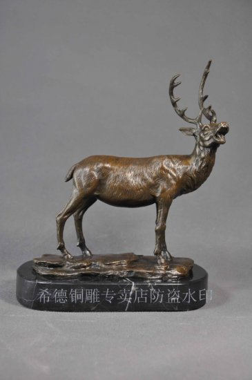 Copper sculpture animal sculpture crafts home decoration bronze decoration gift dw-062 [Bronzesculpture-96|]