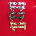 Gift box buckle clasp bronze wooden buckle lock horns packaging accessories