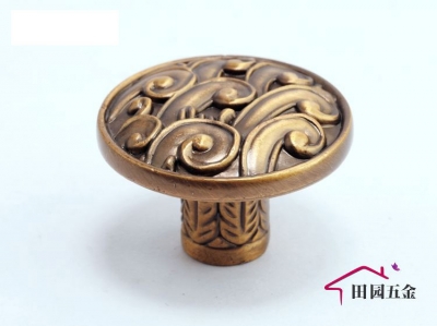 Single Hole Antique Bronze color cabinet knob/ Furniture hardware,drawers pulls& knob